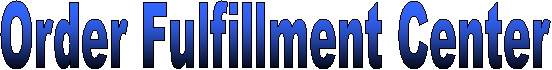 Order Fulfillment Center 